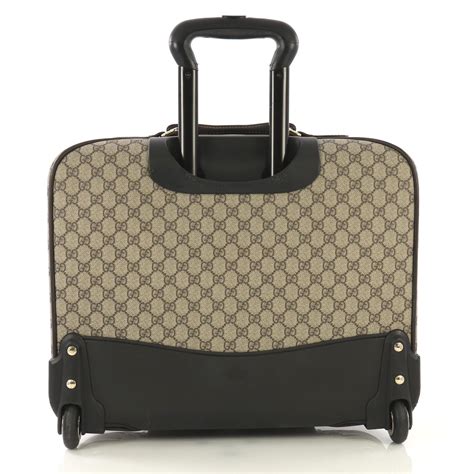 gucci rolling luggage|gucci luggage for sale.